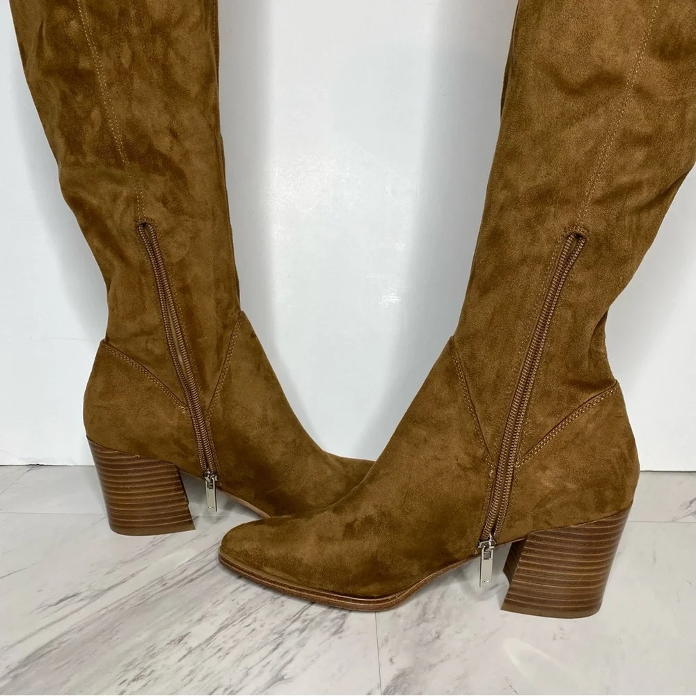 Marc Fisher Comara Brown Over The Knee Boot 7 1/2 M
